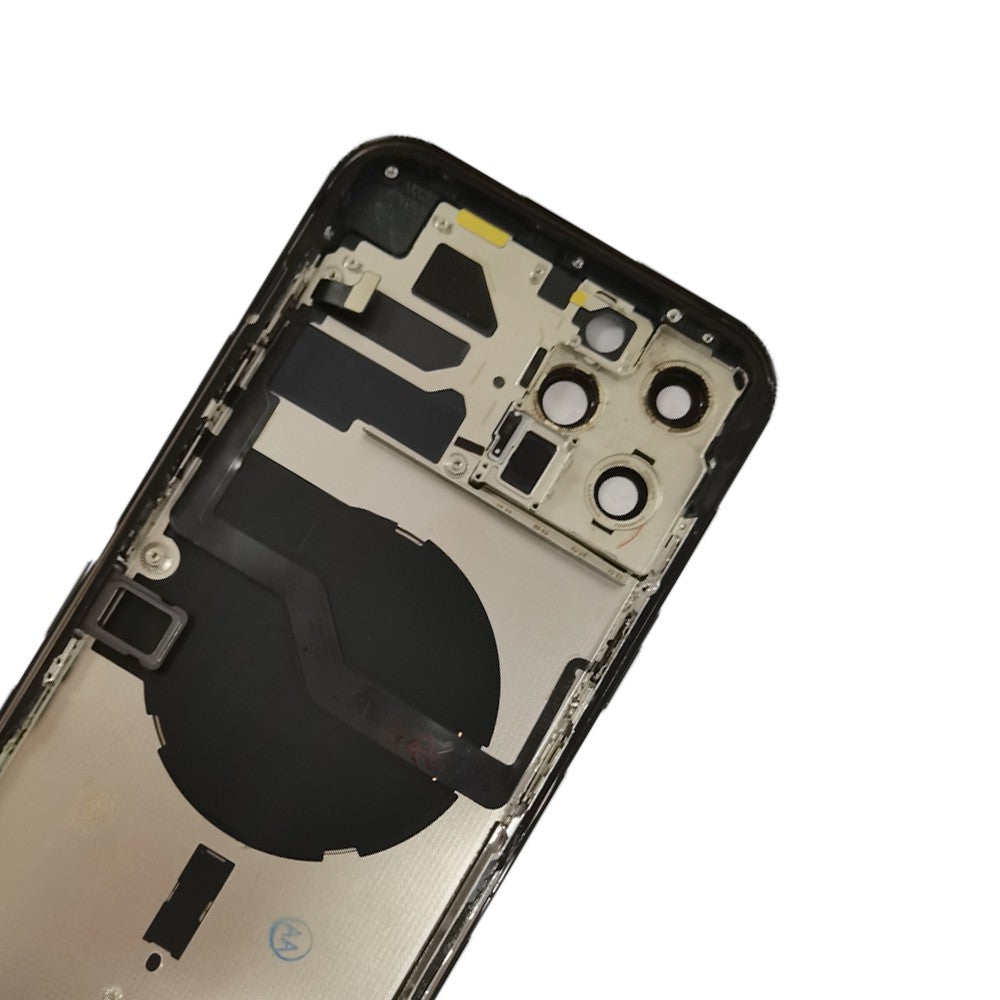 Rear Housing with Small Parts for iPhone 12 Pro Max (Purple)-Blue Rear Housing with Small Parts for iPhone 12 Pro Max (Purple)-Blue